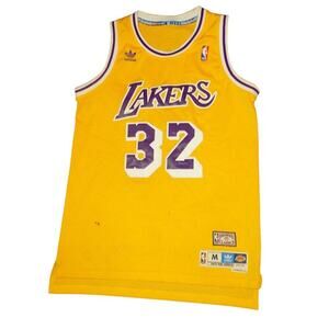 Adidas Hardwood Classics Los Angeles Lakers Magic Johnson #32 Jersey - Size M
